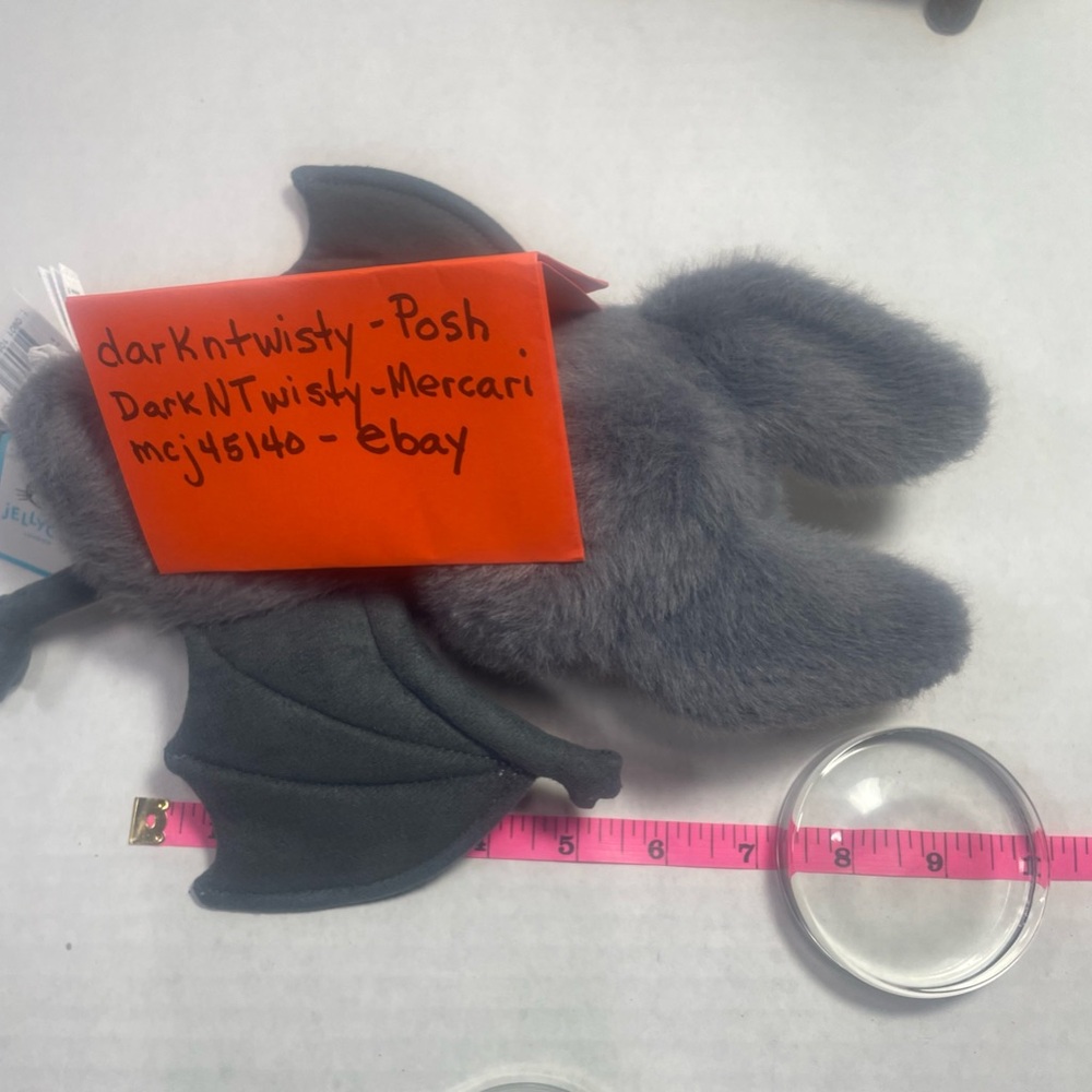 BNWT JELLYCAT BROOX BAT ADORABLE AUTH DIGITAL REC - Picture 9 of 9